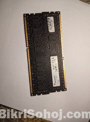 Dual ADATA 4GB 1600MHz DDR3 RAM Sticks (Used)